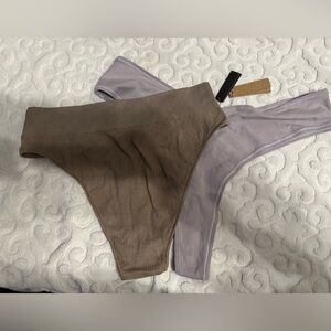NWT Skims Bundle T-Back Thongs 4X 5X Panties.
